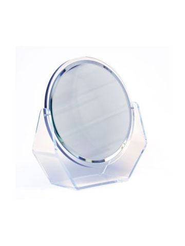 Acrylic Beveled Glass Counter Mirror, 8-1/8" x 7" x 2-1/2"