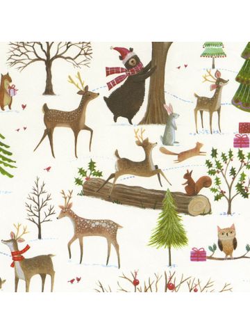 Christmas Woods, Christmas Gift Wrap