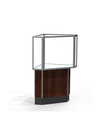 Corner Display Cases, use with Half Vision Case