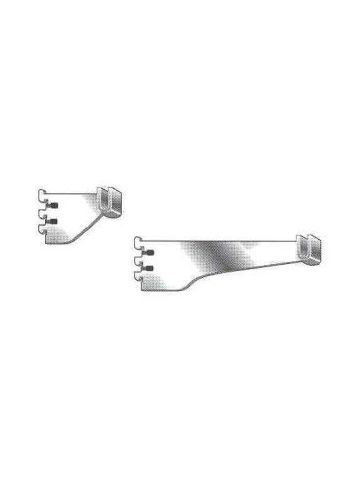 3", Brackets for Merchandise Bar with Lock Nuts