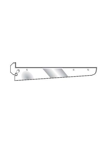 14", Knife Edge, Standard Brackets with Pin