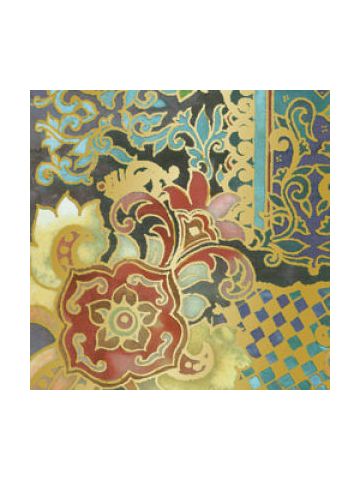 Floral & Tapestries Gift Wrap, Ornate Tapestry, Metallized