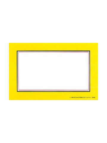 Yellow Blank, Sign Cards