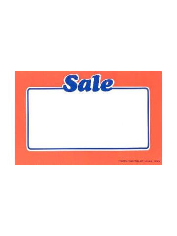 Red Sale 4, Sign Cards