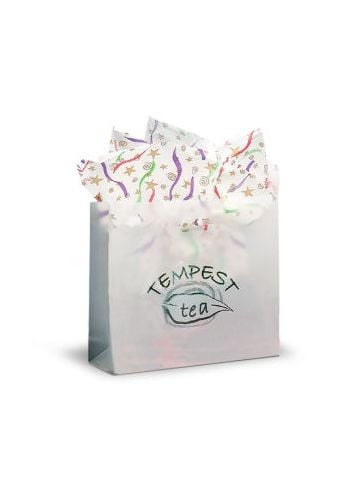 Clear, Small Frosted SOS Gift Bags