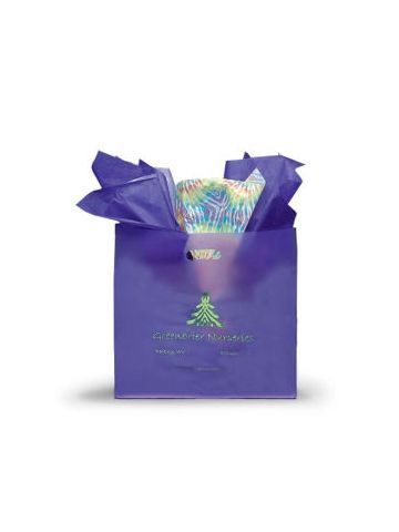 Grape, Medium Frosted SOS Gift Bags