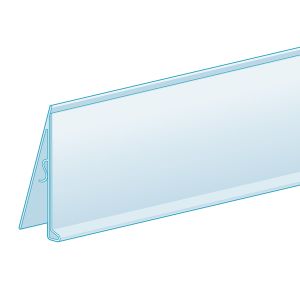 C-Channel Clip in LowProfile ClearVision Ticket Molding 1.25H x 47.625"L