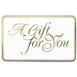 Everyday Gift Enclosure Card, 'A Gift For You'
