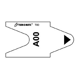 Turn O Matic Tickets, T80 - Alpha/ Blank