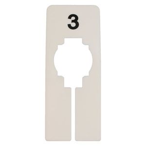 "3" Oblong Size Dividers