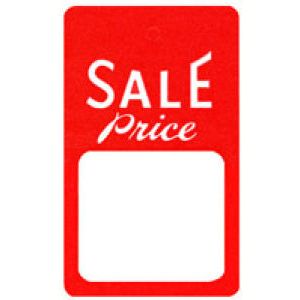 Unstrung Sale Price Tags, 1-1/8" x 1-7/8"