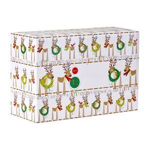 Mailing Boxes, Small Cute Reindeer, 9.5" x 6.5" x 4"