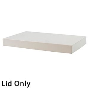 10" x 5", White Lid, Hi Wall 2 Piece Gift Box