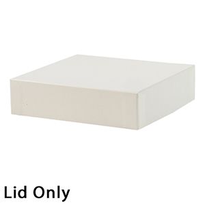 4" x 4", White Lid, Hi Wall 2 Piece Gift Box