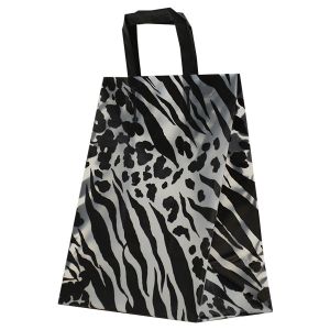 Skins, Pattern Frosted Shoppers with Handles, 8" x 5" x 10" x 5"