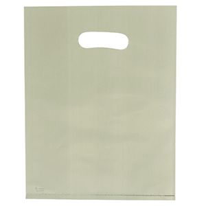 Ivory, Frosted Merchandise Bags, 9" x 12"