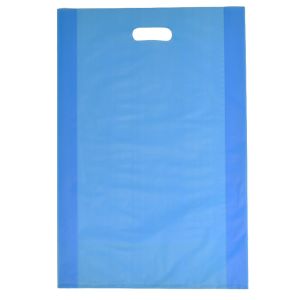 Ocean Blue, Frosted Merchandise Bags, 14" x 3" x 21"