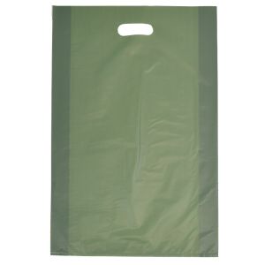 Sage, Frosted Merchandise Bags, 14" x 3" x 21"