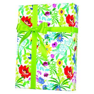Feminine & Floral Gift Wrap, Summer Garden