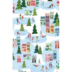 Holiday Hood, Christmas Patterns Gift Wrap