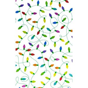 Bright Idea/White Lights, Christmas Patterns Gift Wrap
