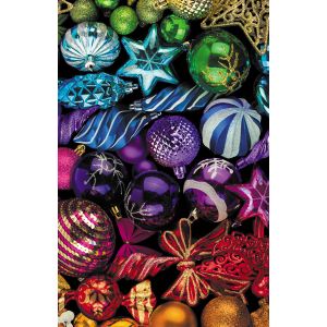 Boatload of Baubles, Christmas Ornament Gift Wrap