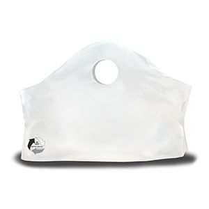 Superwave Carryout Bags, ReUSAble White, 3 Mil, 34" x 21" + 14"