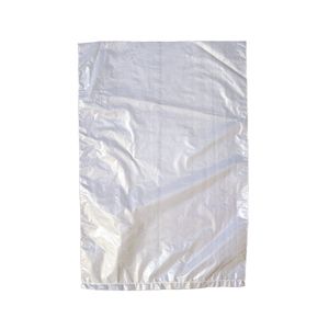 White, Plastic Merchandise Bags, 6.5" x 9.5"