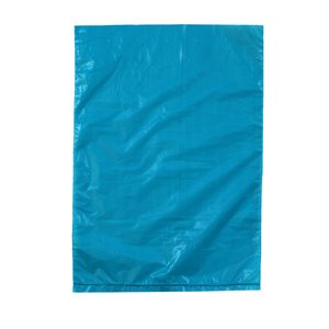 Teal, Plastic Merchandise Bags, 6.5" x 9.5"