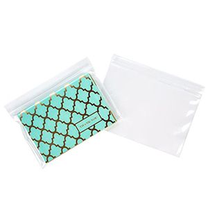 Clear Zipper Reclosable Poly Bags, 6" x 4"