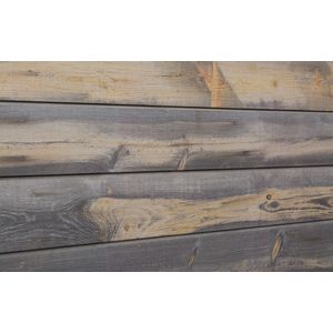 3D Wood Textured Slatwall, Blue Stain Pine