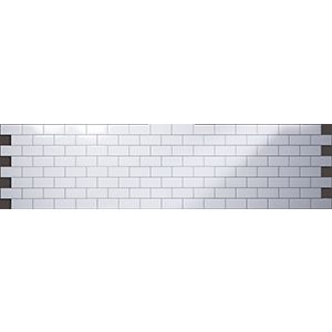 3D Wall Panels, Subway Tile White