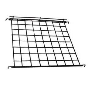 Black, Gridwall Flat Wire Shelf , 24" x 24"