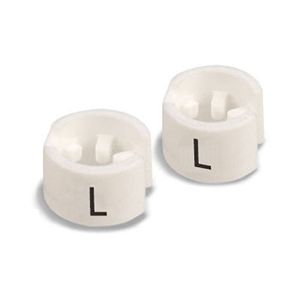 "L" Mini Size Markers for Hangers