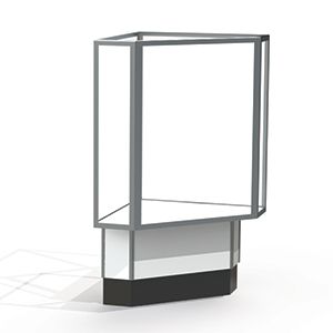 Corner Display Cases, use with Full Vision Case