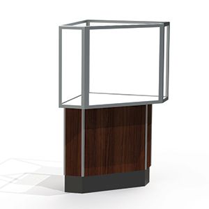 Corner Display Cases, use with Half Vision Case