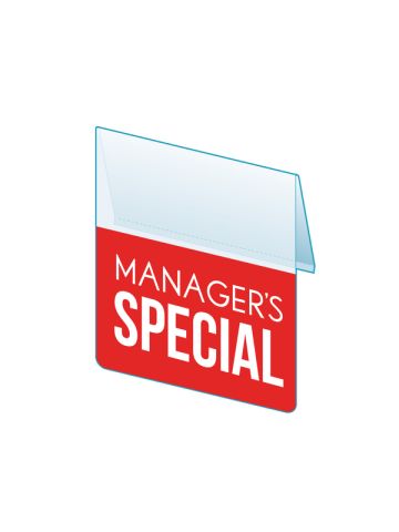 Manager's Special Shelf Talker, 2.5"W x 1.25"H