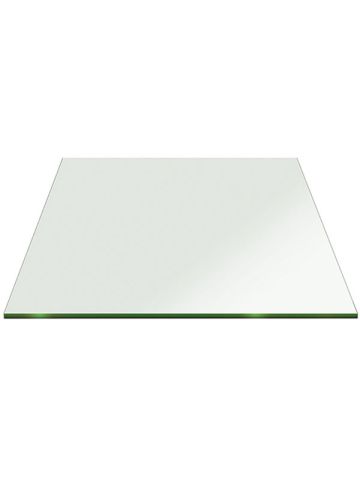 3/8" Tempered Shelf Glass with Square Corners, 8" x 36"