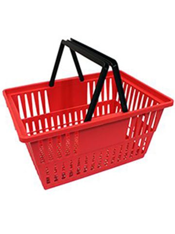 Red Shopping Baskets