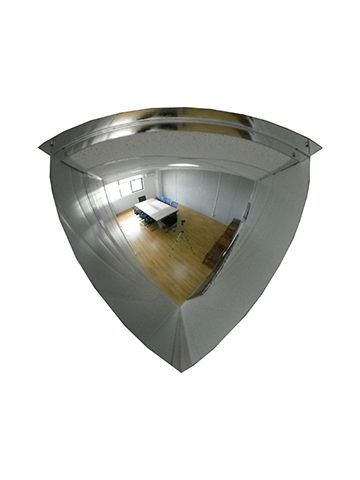 18" Quarter Mirror Dome Acrylic, 90 deg. Viewing area