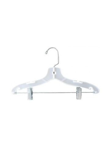 14" White, Suit Hangers