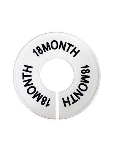 "18 MO" Round Size Dividers