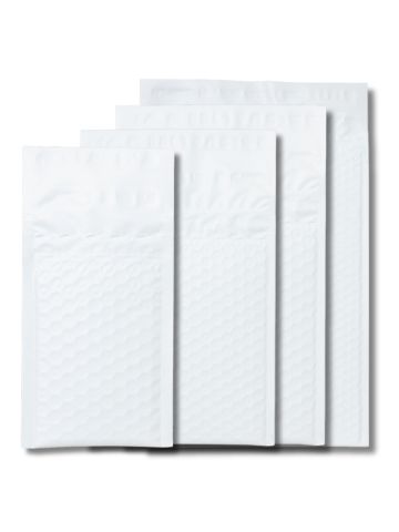 White Poly Bubble Mailers