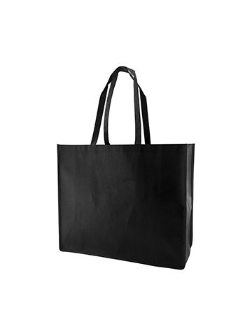 Reusable Shopping Bags, 20" x 6" x 16" x 6", Black