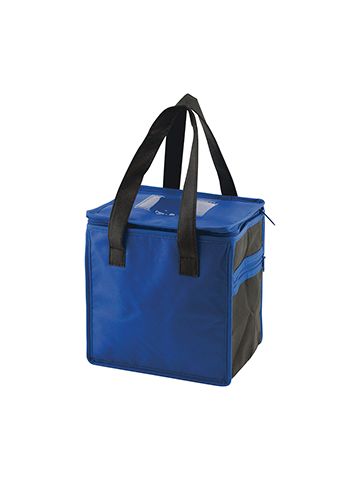 Lunch Tote Bag, 8" x 6" x 8.5" x 6", Royal/Black