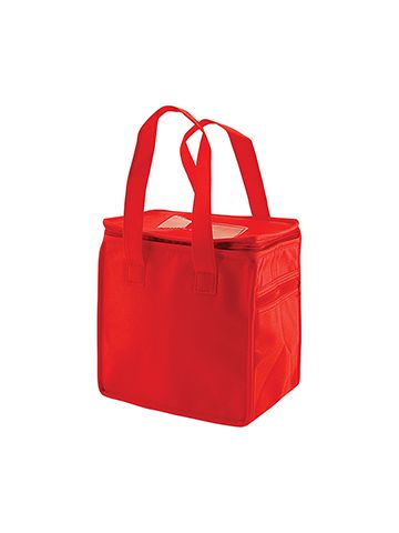 Lunch Tote Bag, 8" x 6" x 8.5" x 6", Red