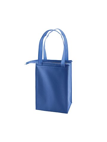 Insulated Lunch Tote Bag, 8" x 7" x 12", Royal Blue