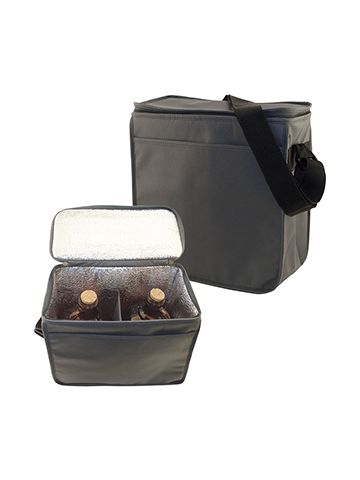 Insulated Reusable Barrel Bag, Charcoal