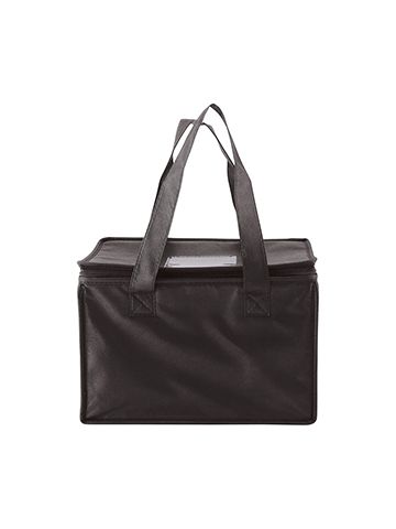 Cooler Bag, 12" x 8" x 8.5" x 8", Black