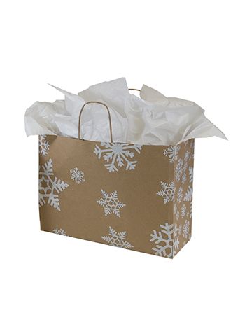Large Shopping Bag, Snow Days, 13" x 6" x 16" (senior)